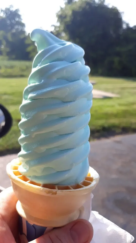 Cotton Candy Soft Serve Ice Cream