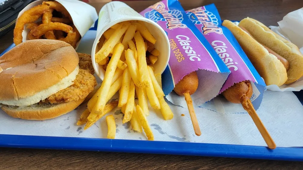 Tenderloin Fries and Corn Dogs